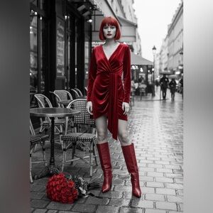 Windsor velvet date night dress